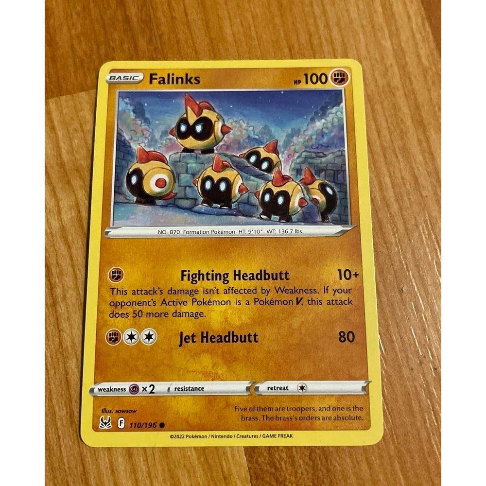 Falinks‎ Pokemon Card